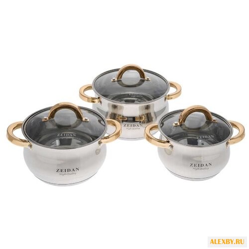 Набор кастрюль Zeidan Z-50605 6