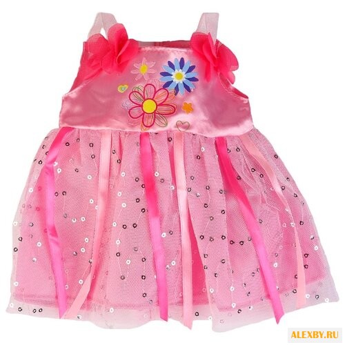 Карапуз Платье с лентами для