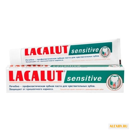 Зубная паста Lacalut Sensitive