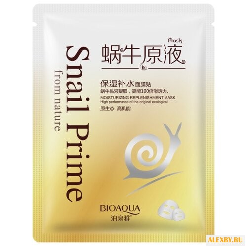 BioAqua маска Snail Prime с