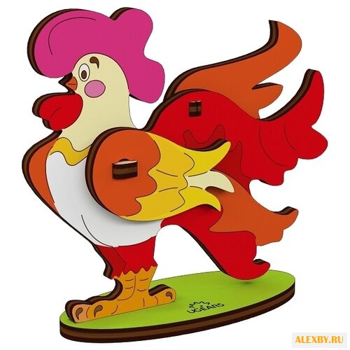 Сборная модель UGEARS Петушок