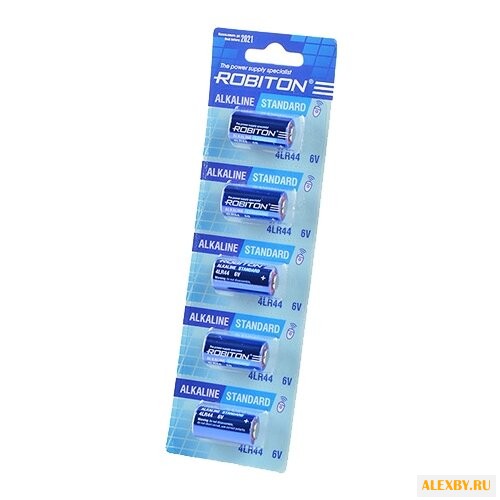 Батарейка 28L ROBITON R-4LR44-BL5