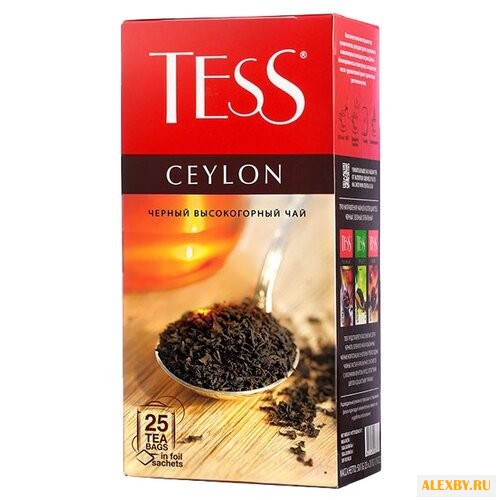 Чай черный Tess Ceylon в