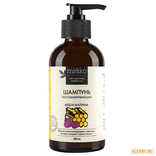MI&KO шампунь Мед и Малина