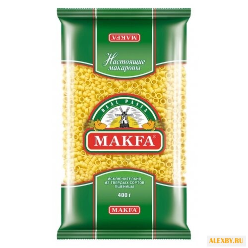 Макфа Макароны Кольца 400 г