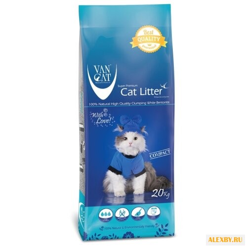 Наполнитель Van Cat Classic 20 кг