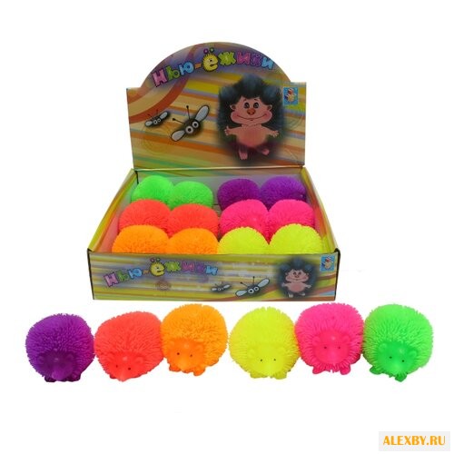 Игрушка-мялка 1 TOY Ёжик Т10519