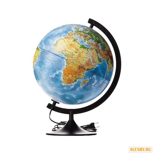 Глобус физико-политический
