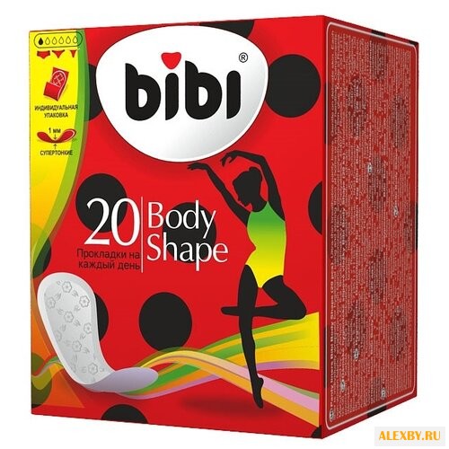 Bibi прокладки ежедневные Body