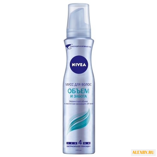 Nivea мусс Объем и забота