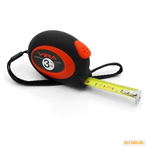 Рулетка Vira 100041 16 мм x 3 м
