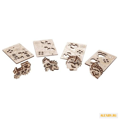 Сборная модель UGEARS Трибики 4