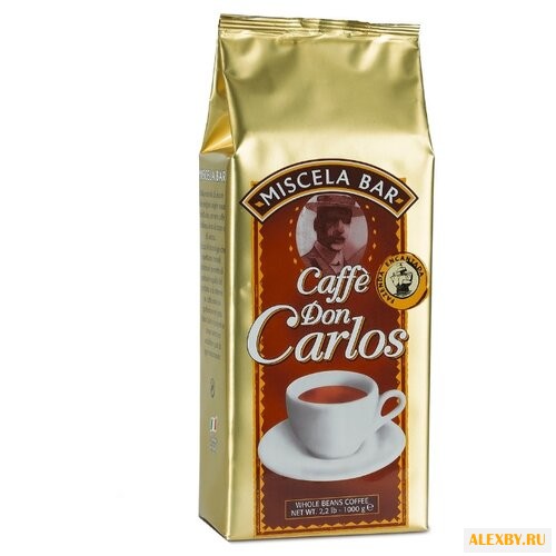 Кофе в зернах Carraro Don Carlos