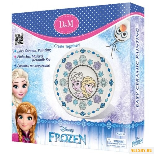 D&M Набор для росписи тарелки