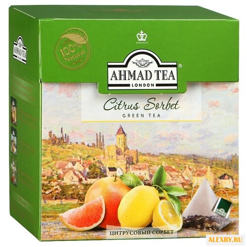 Чай зеленый Ahmad tea Citrus