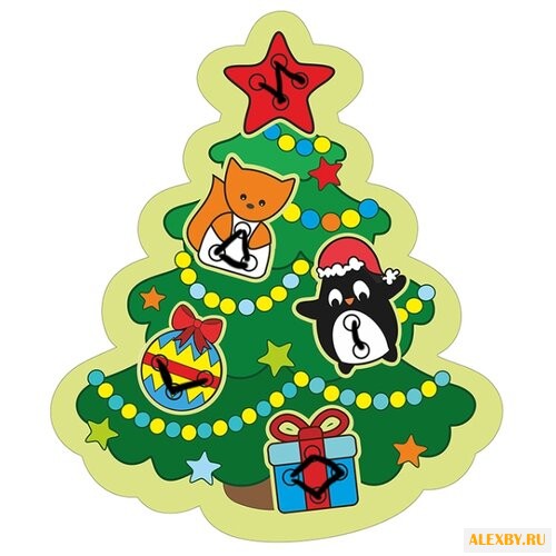 Шнуровка Мастер игрушек Ёлочка