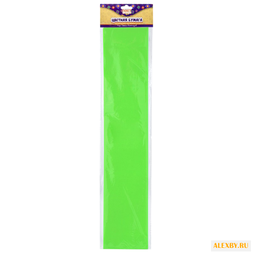 Цветная бумага крепированная