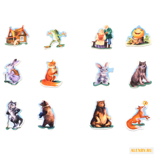 MAG-RUS Магнитный театр Колобок