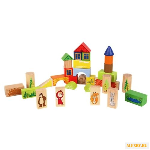 Кубики Затейники Маша и Медведь