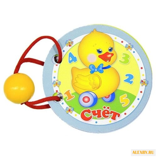 Стрекоза Книжка-погремушка Счет