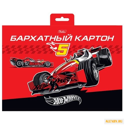 Цветной картон бархатный