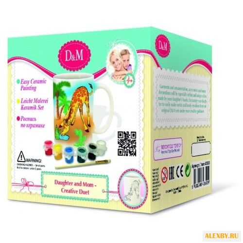 D&M Набор для росписи кружки