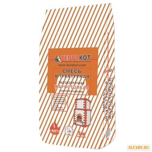 Штукатурка ТЕРРАКОТ жаростойкая