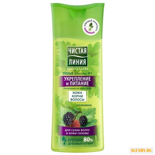 Чистая линия шампунь Укрепление