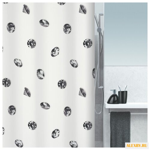 Штора Spirella Crystal 180x200