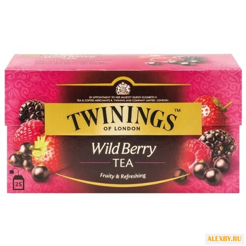 Чай черный Twinings Wild berry