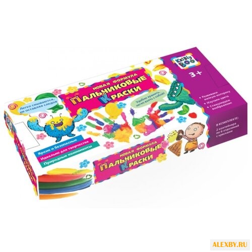 Купить Kribly Boo Пальчиковые краски