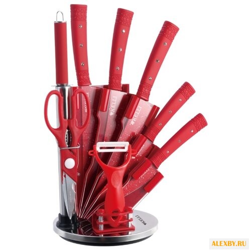 Набор Kelli 5 ножей овощечистка