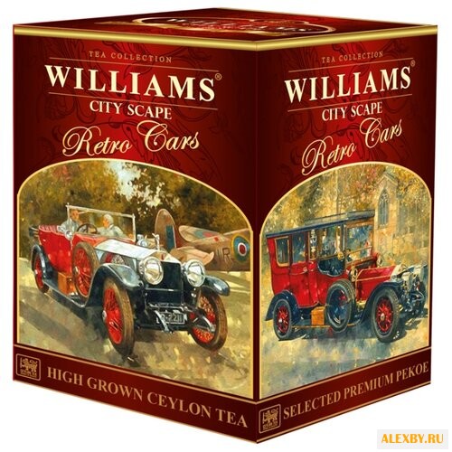 Чай черный Williams Retro cars