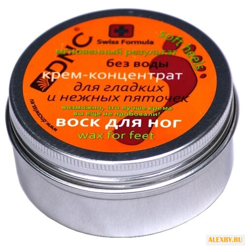 DNC Крем-воск для ног для