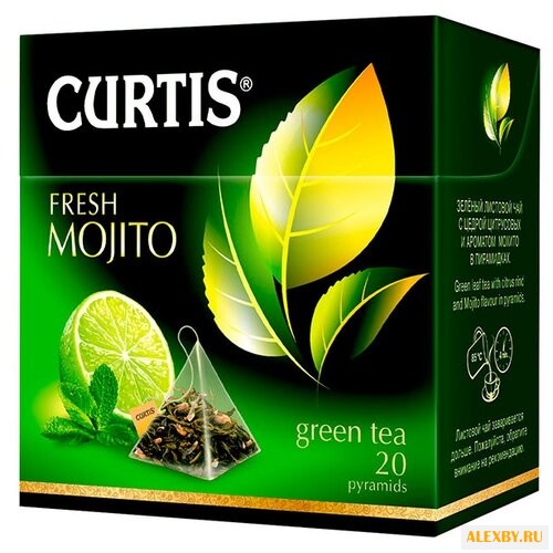 Чай зеленый Curtis Fresh Mojito