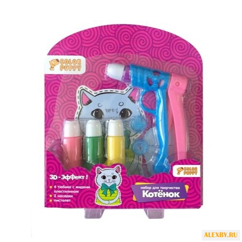 Пластилин Color Puppy Котенок
