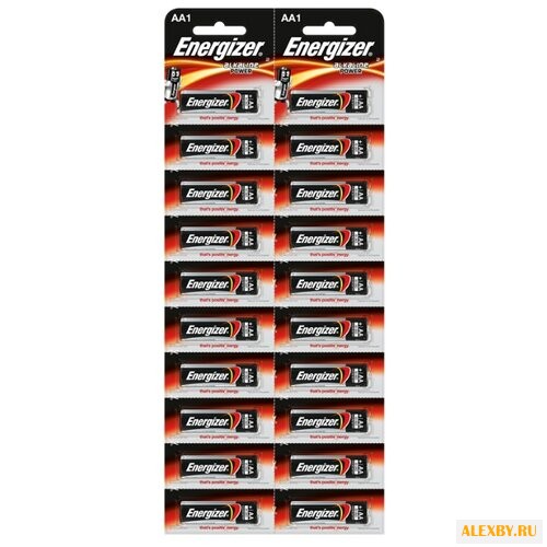 Батарейка AA Energizer LR6 BL20