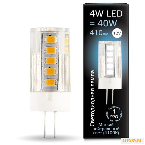 Лампа светодиодная gauss LED G4