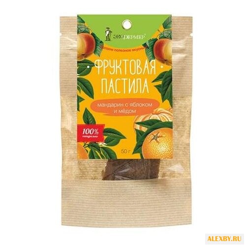 Пастила Экофермер мандарин с