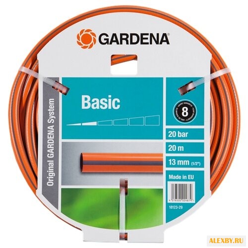 Шланг GARDENA Basic 1 2 20 метров