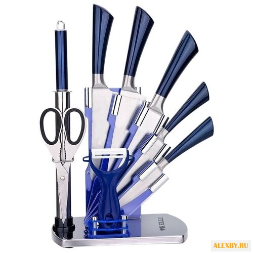 Набор Kelli 5 ножей овощечистка