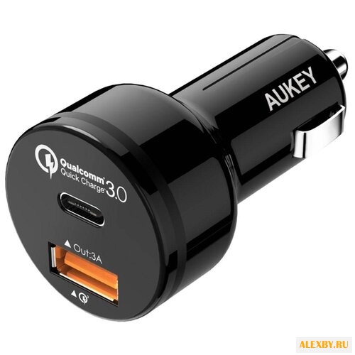 Автомобильная зарядка Aukey CC-Y1