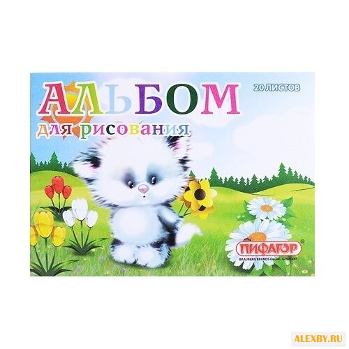 Альбом для рисования Пифагор На