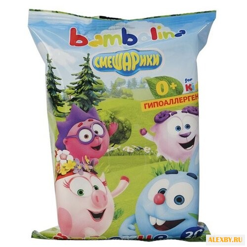 Влажные салфетки Bambolina