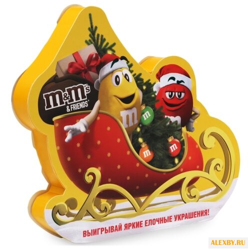 Набор конфет M&Ms Санки 325 г