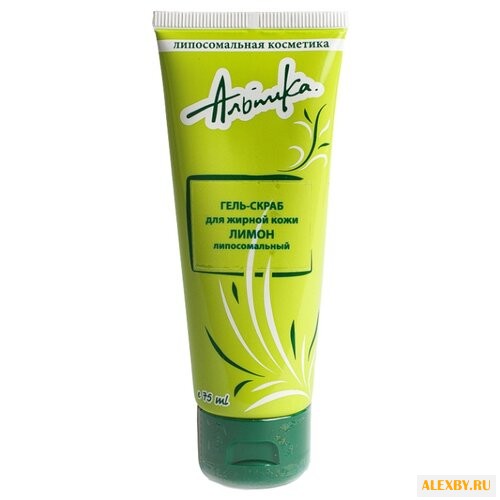 Альпика Гель скраб Лимон