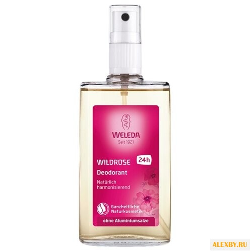 Дезодорант спрей Weleda Розовый