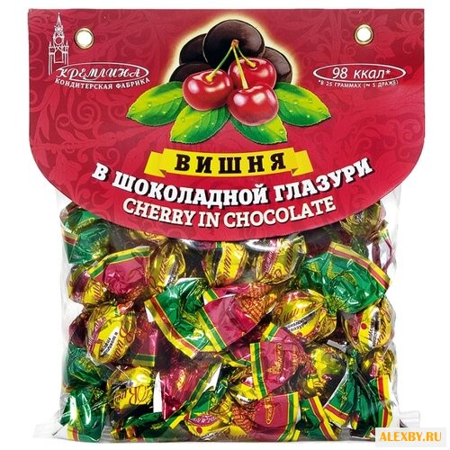 Конфеты Кремлина вишня в шоколаде