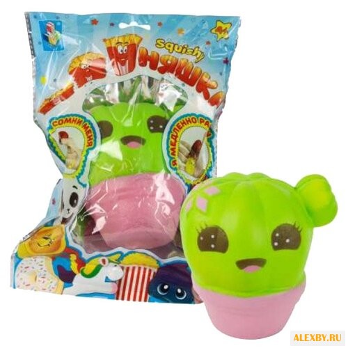 Игрушка-мялка 1 TOY Кактус Т12482