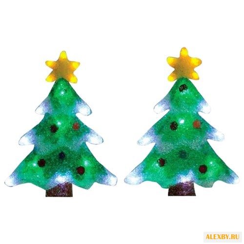 Панно Sh Lights Две елочки